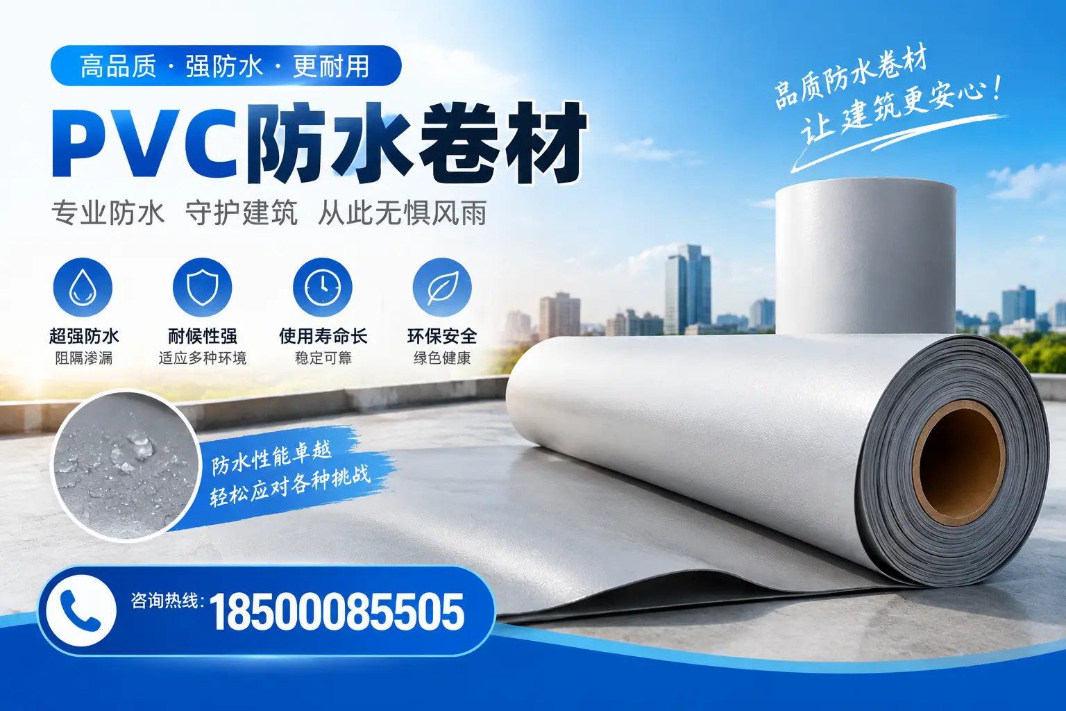 如何选择高质量的PVC防水卷材？抚州消费者必看指南